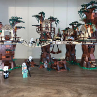 Thumbnail for Building Blocks Star Wars MOC Ewok Village Building Blocks Bricks Toy - 4