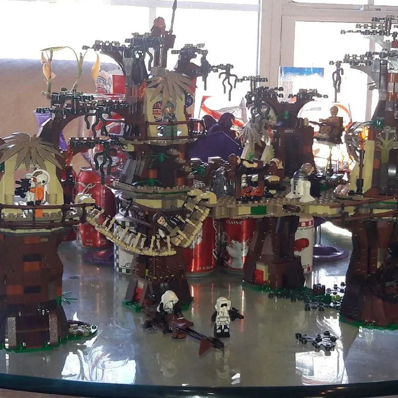 Building Blocks Star Wars MOC Ewok Village Building Blocks Bricks Toy - 8