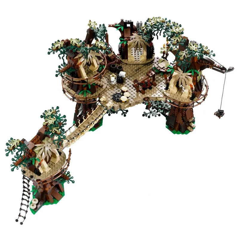 Building Blocks Star Wars MOC Ewok Village Building Blocks Bricks Toy - 3