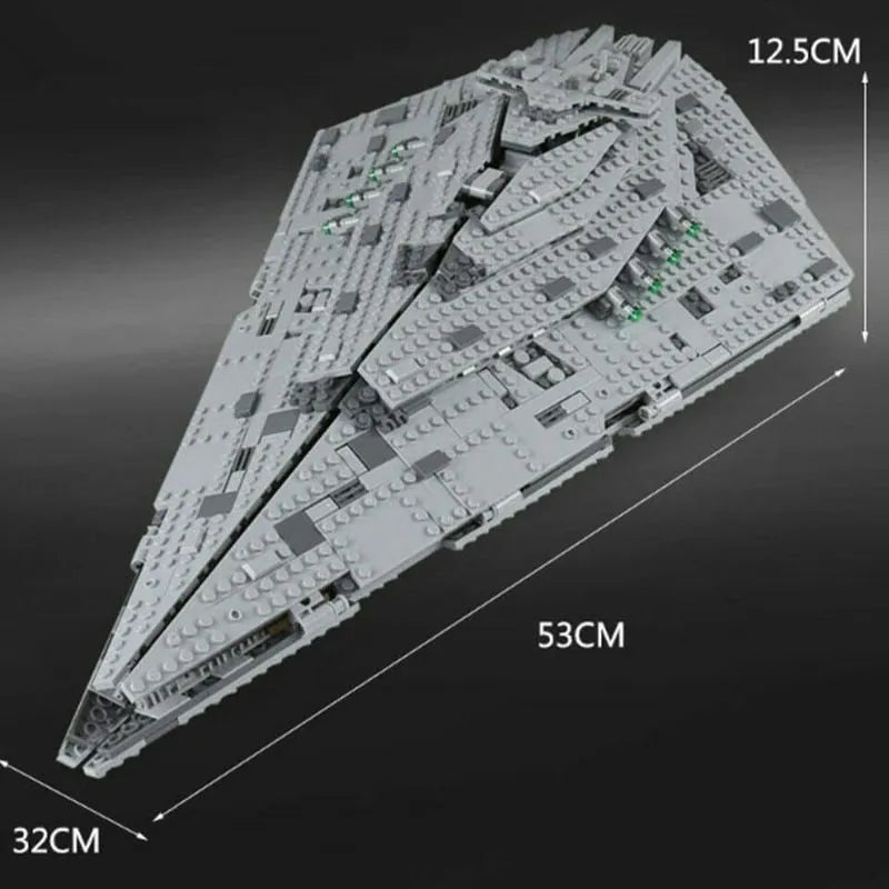 Star Wars MOC First Order Star Destroyer Bricks Toy 99801