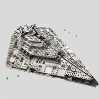Thumbnail for Building Blocks Star Wars MOC First Order Destroyer Bricks Toy 99801 - 5
