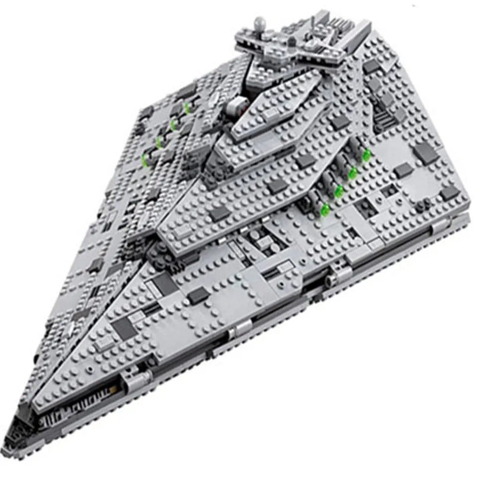 Building Blocks Star Wars MOC First Order Destroyer Bricks Toy 99801 - 6