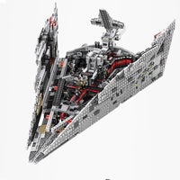 Thumbnail for Building Blocks Star Wars MOC First Order Destroyer Bricks Toy 99801 - 2
