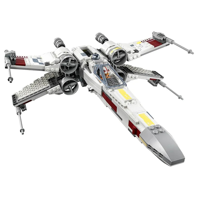 Building Blocks Star Wars MOC First X-Wing Starfighter Bricks Toys 05145 - 1