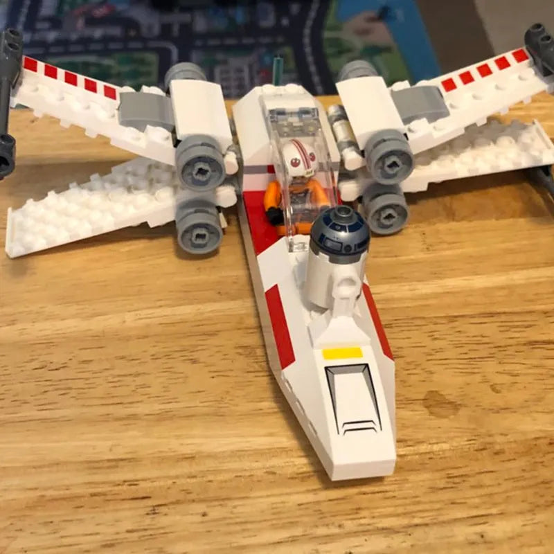 Building Blocks Star Wars MOC First X-Wing Starfighter Bricks Toys 05145 - 8