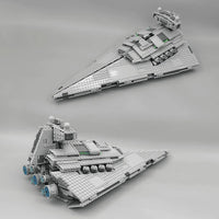 Thumbnail for Building Blocks MOC Star Wars Imperial Destroyer Bricks Toys 05062 - 16