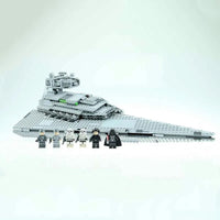 Thumbnail for Building Blocks MOC Star Wars Imperial Destroyer Bricks Toys 05062 Construction Set Toys - 5