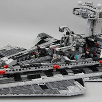 Thumbnail for Building Blocks MOC Star Wars Imperial Destroyer Bricks Toys 05062 Construction Set Toys - 12