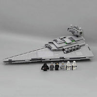 Thumbnail for Building Blocks MOC Star Wars Imperial Destroyer Bricks Toys 05062 Construction Set Toys - 1