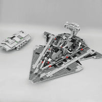 Thumbnail for Building Blocks MOC Star Wars Imperial Destroyer Bricks Toys 05062 Construction Set Toys - 14