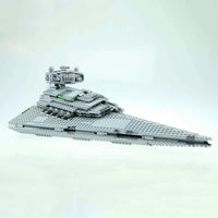 Thumbnail for Building Blocks MOC Star Wars Imperial Destroyer Bricks Toys 05062 Construction Set Toys - 2