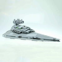 Thumbnail for Building Blocks MOC Star Wars Imperial Destroyer Bricks Toys 05062 - 2