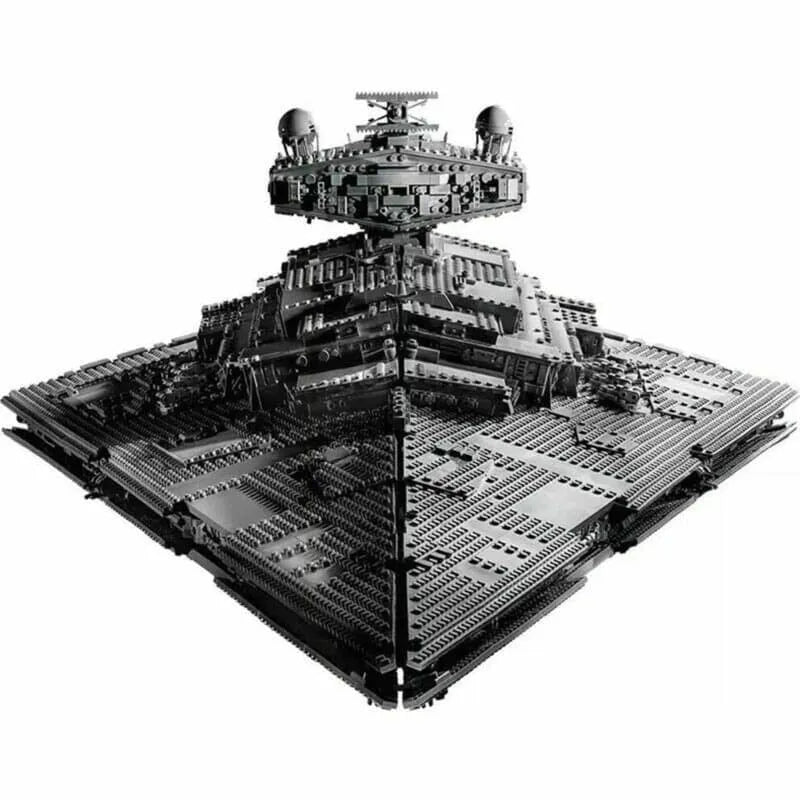 Building Blocks Star Wars MOC Imperial Destroyer UCS Space Ship Bricks Toys - 9