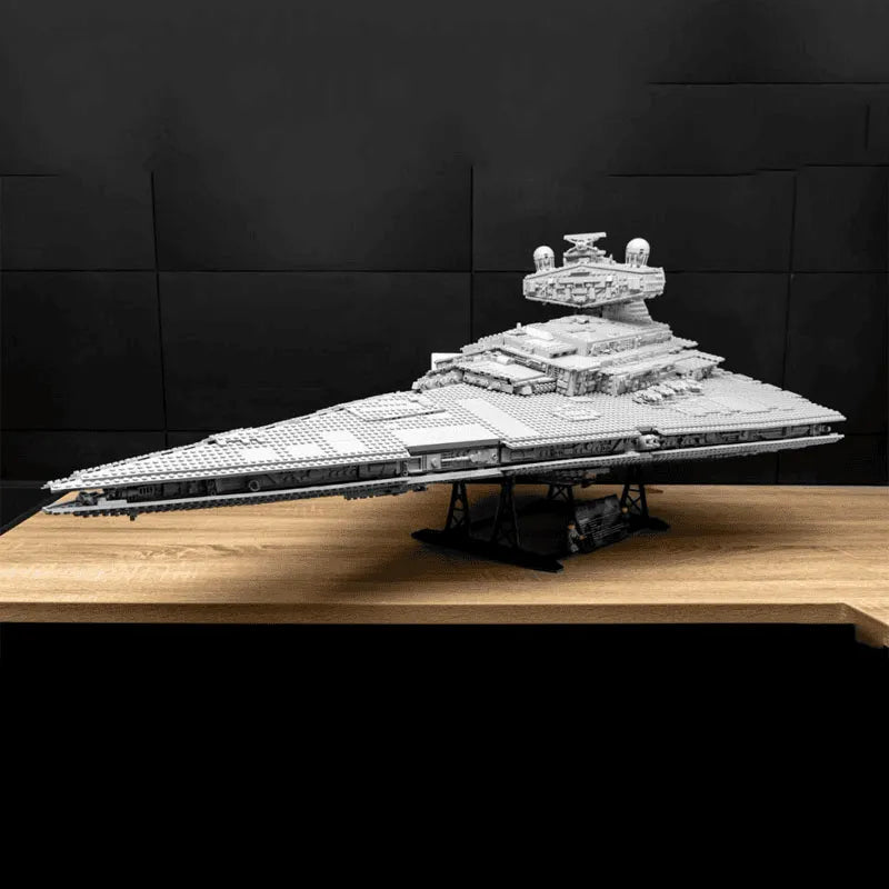 Building Blocks Star Wars MOC Imperial Destroyer UCS Space Ship Bricks Toys - 10