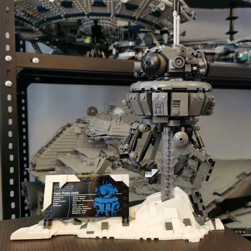 Building Blocks Star Wars Imperial Probe Droid Figures 99918 Bricks Toy - 9