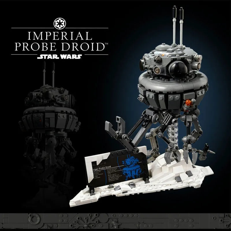 Building Blocks Star Wars Imperial Probe Droid Figures 99918 Bricks Toy - 6