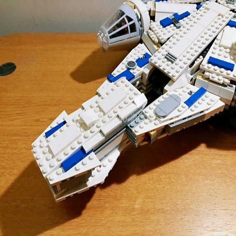 Building Blocks MOC Star Wars Kessel Run Millennium Falcon Bricks Toy Construction Set Toys - 10