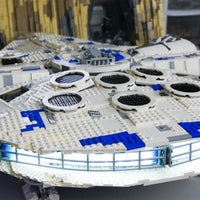 Thumbnail for Building Blocks MOC Star Wars Kessel Run Millennium Falcon Bricks Toy Construction Set Toys - 8