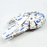 Thumbnail for Building Blocks MOC Star Wars Kessel Run Millennium Falcon Bricks Toy - 3