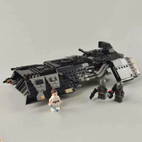 Thumbnail for Building Blocks Star Wars MOC Knights Of Ren Transport Ship Bricks Toys - 7
