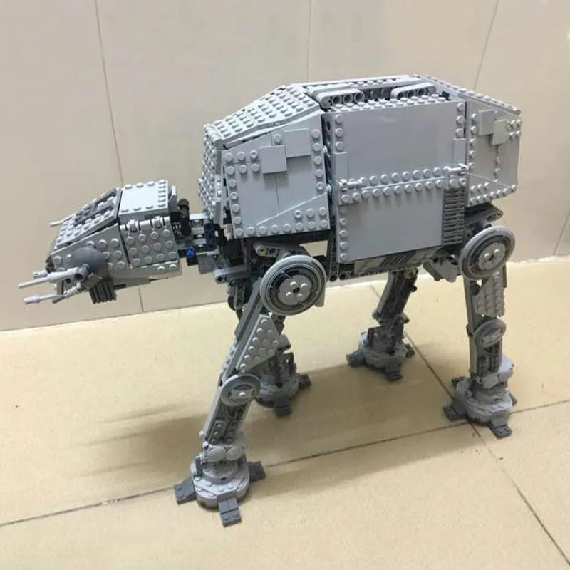 Building Blocks Star Wars MOC Motorized AT - AT Heavy Walker Bricks Toys - 12