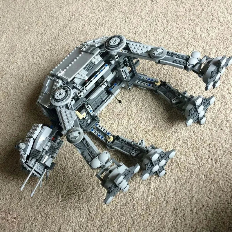Building Blocks Star Wars MOC Motorized AT - AT Heavy Walker Bricks Toys - 6