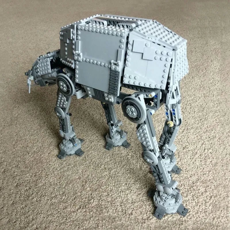 Building Blocks Star Wars MOC Motorized AT-AT Heavy Walker Bricks Toys - 7