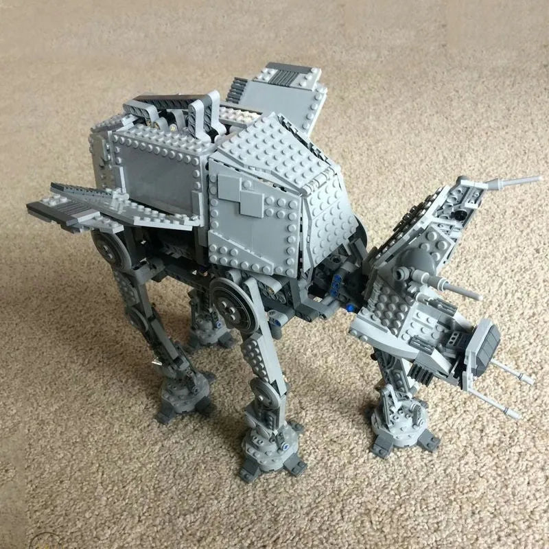 Building Blocks Star Wars MOC Motorized AT-AT Heavy Walker Bricks Toys - 5
