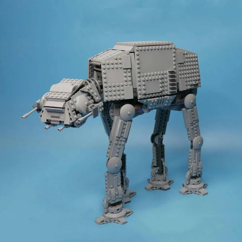 Building Blocks Star Wars MOC Motorized AT - AT Heavy Walker Bricks Toys - 2