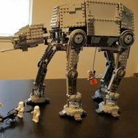 Thumbnail for Building Blocks Star Wars MOC Motorized AT - AT Heavy Walker Bricks Toys - 11