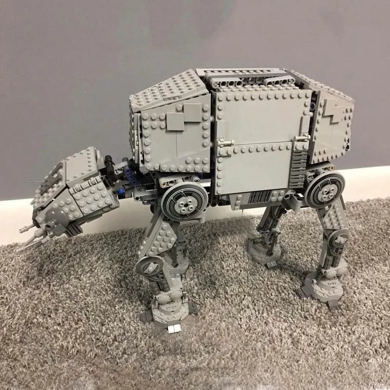 Building Blocks Star Wars MOC Motorized AT-AT Heavy Walker Bricks Toys - 8