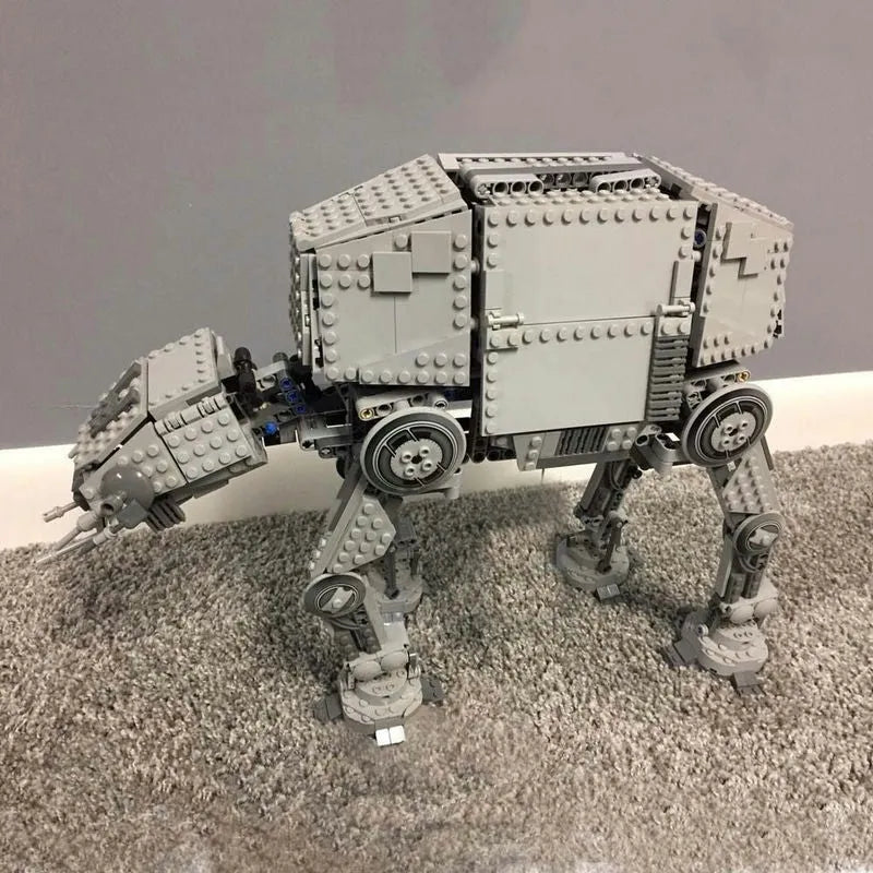 Building Blocks Star Wars MOC Motorized AT - AT Heavy Walker Bricks Toys - 8