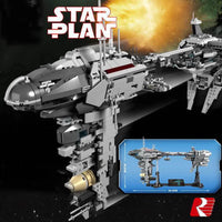 Thumbnail for Building Blocks Star Wars MOC Nebulon-B Medical Frigate Bricks Toy 05083 - 2