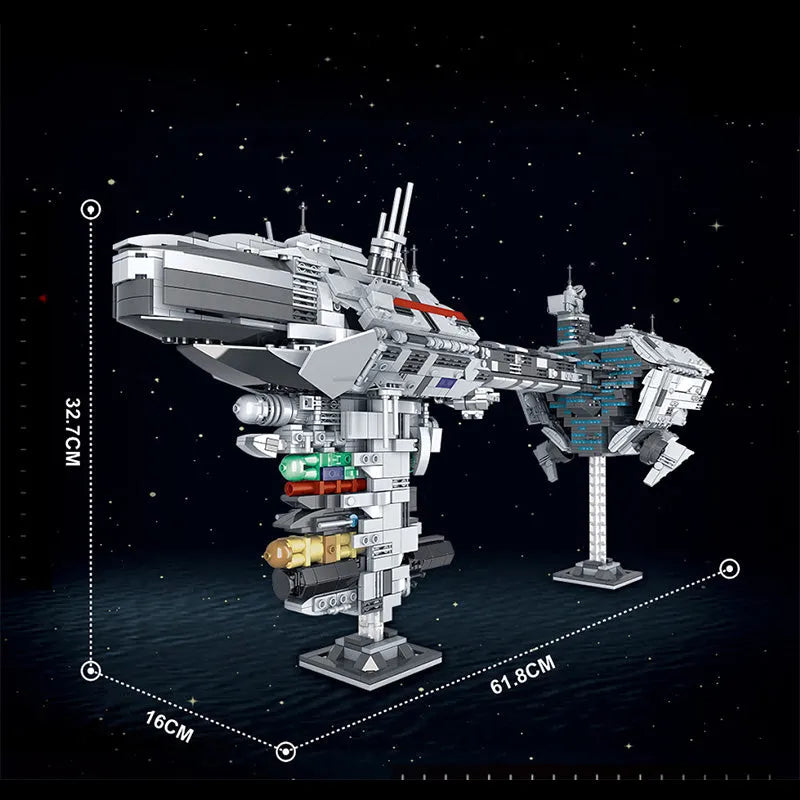 Building Blocks Star Wars MOC Nebulon - B Medical Frigate Bricks Toy 05083 - 10