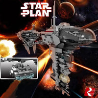 Thumbnail for Building Blocks Star Wars MOC Nebulon-B Medical Frigate Bricks Toy 05083 - 3