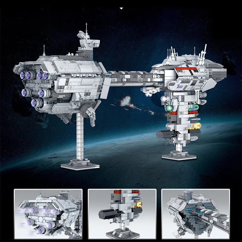 Building Blocks Star Wars MOC Nebulon - B Medical Frigate Bricks Toy 05083 - 9