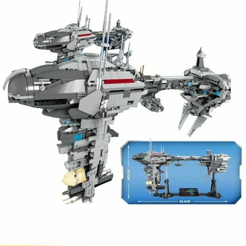 Building Blocks Star Wars MOC Nebulon - B Medical Frigate Bricks Toy 05083 - 1