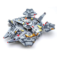 Thumbnail for Building Blocks MOC Star Wars NEW Millennium Falcon Bricks Toy 99022 - 16