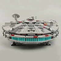 Thumbnail for Building Blocks MOC Star Wars NEW Millennium Falcon Bricks Toy 99022 Construction Set Toys - 11