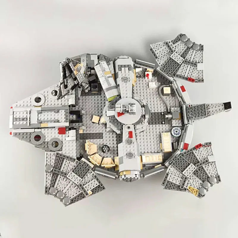 Building Blocks MOC Star Wars NEW Millennium Falcon Bricks Toy 99022 Construction Set Toys - 6