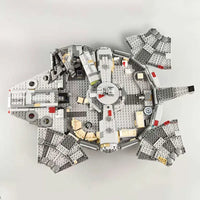 Thumbnail for Building Blocks MOC Star Wars NEW Millennium Falcon Bricks Toy 99022 - 6