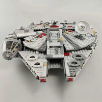 Thumbnail for Building Blocks MOC Star Wars NEW Millennium Falcon Bricks Toy 99022 Construction Set Toys - 12