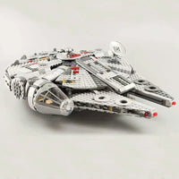 Thumbnail for Building Blocks MOC Star Wars NEW Millennium Falcon Bricks Toy 99022 Construction Set Toys - 5