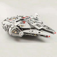 Thumbnail for Building Blocks MOC Star Wars NEW Millennium Falcon Bricks Toy 99022 - 5