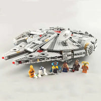 Thumbnail for Building Blocks MOC Star Wars NEW Millennium Falcon Bricks Toy 99022 - 4