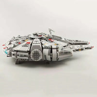Thumbnail for Building Blocks MOC Star Wars NEW Millennium Falcon Bricks Toy 99022 Construction Set Toys - 9