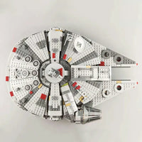 Thumbnail for Building Blocks MOC Star Wars NEW Millennium Falcon Bricks Toy 99022 - 8