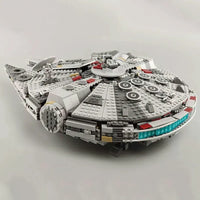 Thumbnail for Building Blocks MOC Star Wars NEW Millennium Falcon Bricks Toy 99022 - 2