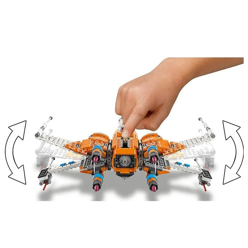 Building Blocks Star Wars MOC Poe Dameron’s X-Wing Bricks Toys 60019 Construction Set Toys - 7