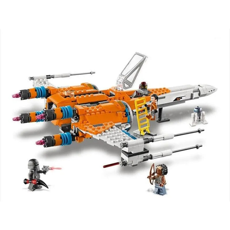 Building Blocks Star Wars MOC Poe Dameron’s X - Wing Bricks Toys 60019 - 6